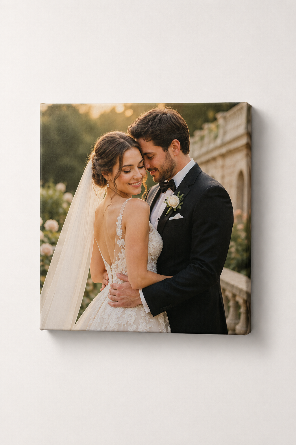 Custom Photo Canvas — 25x25cm (Square)