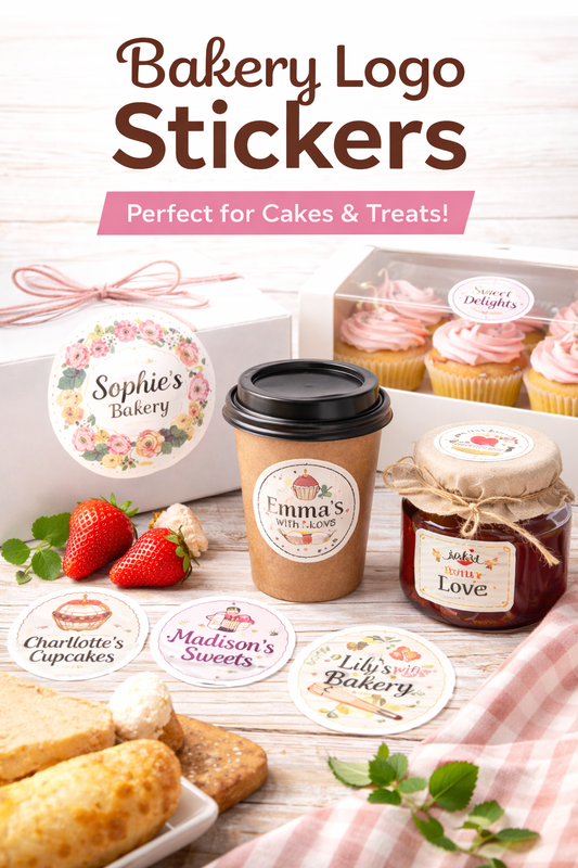 Bakery Logo Stickers