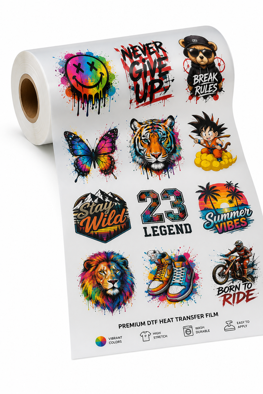 DTF Printing by the Metre — Custom Full-Colour Transfers