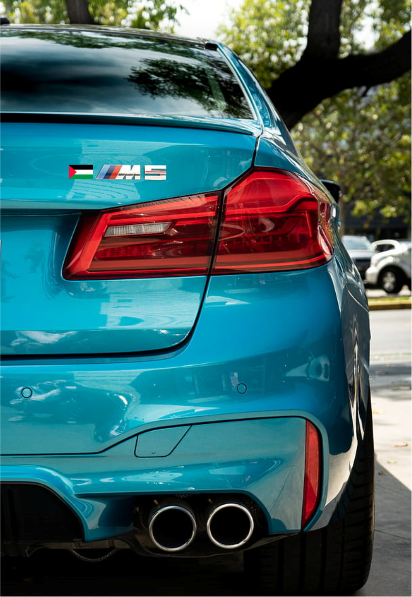Palestine Car Badge