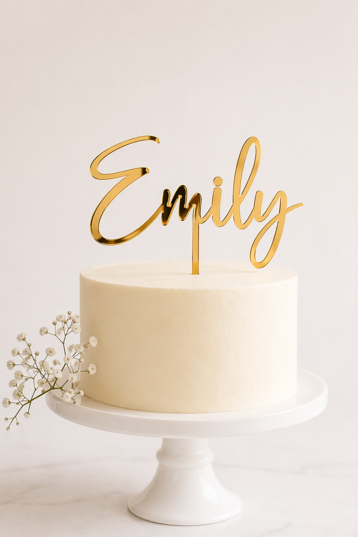 Custom Acrylic Name Cake Topper