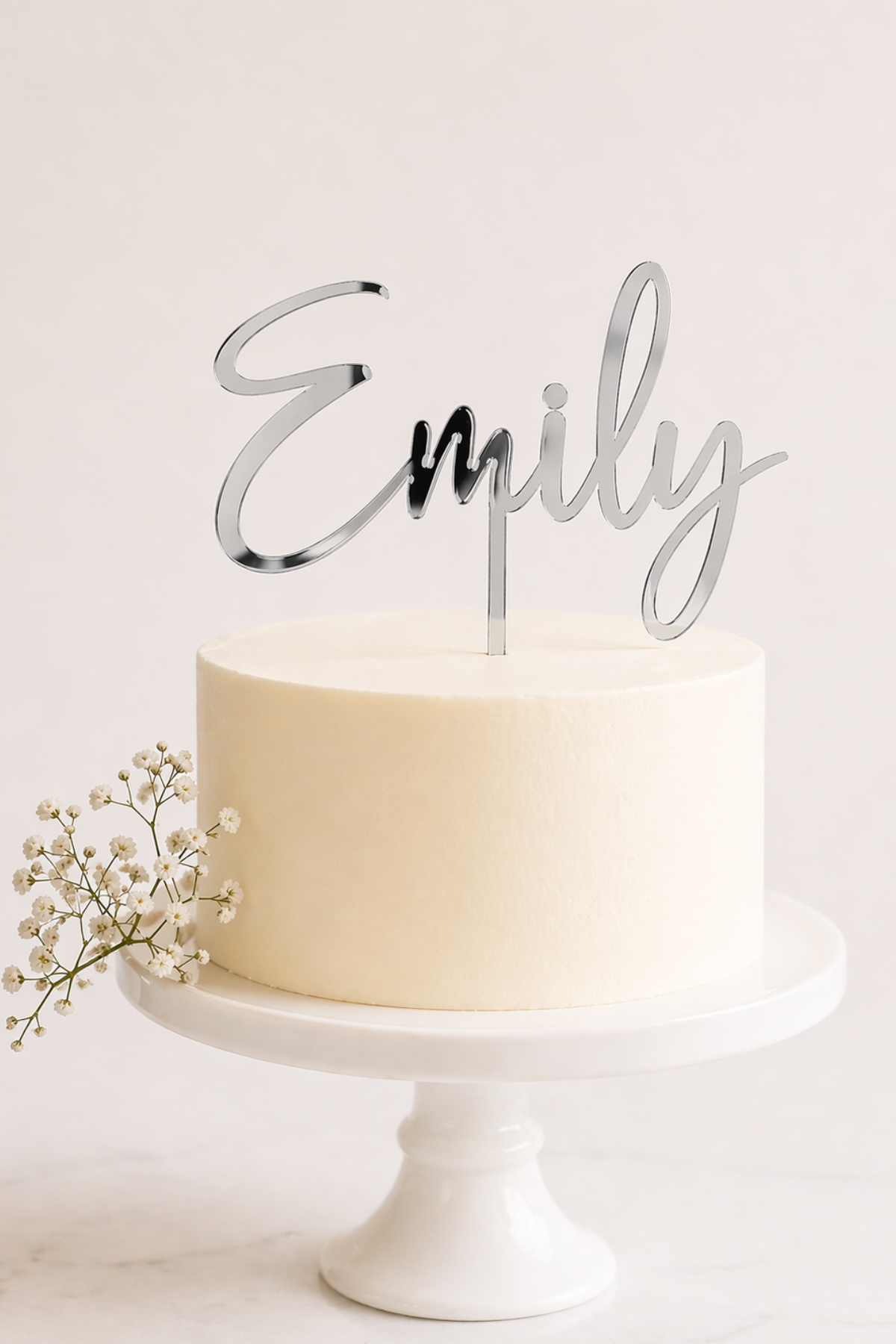 Custom Acrylic Name Cake Topper